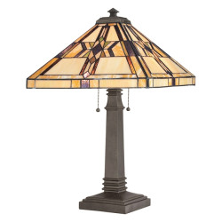 Table lamp Tiffany QUOIZEL Elstead Finton
