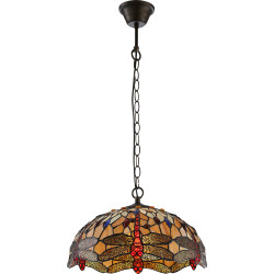 Pendant luminaire Globo TIFFANY 17005