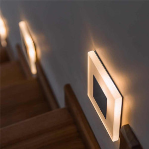 Recessed wall lights