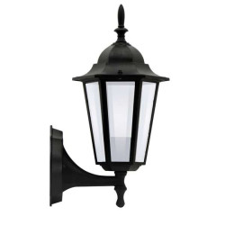 Outdoor wall luminaire Polux Liguria-LT GLA104LTUBK