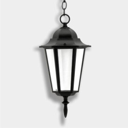Outdoor pendant luminaire Polux Liguria-LT GLA104LTHBK