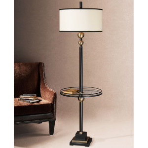 Floor lamps with table